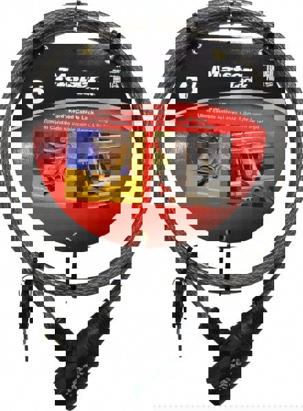 6' Long Keyed Different Cable Lock